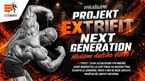 EXTRIFIT NEXT GENERATION: tvoje cesta mezi profíky začíná teď